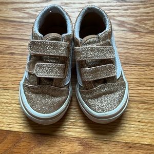 Gold Vans - toddler